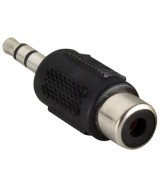 Adaptador de audio entrada RCA hembra salida macho 3.5mm Stereo