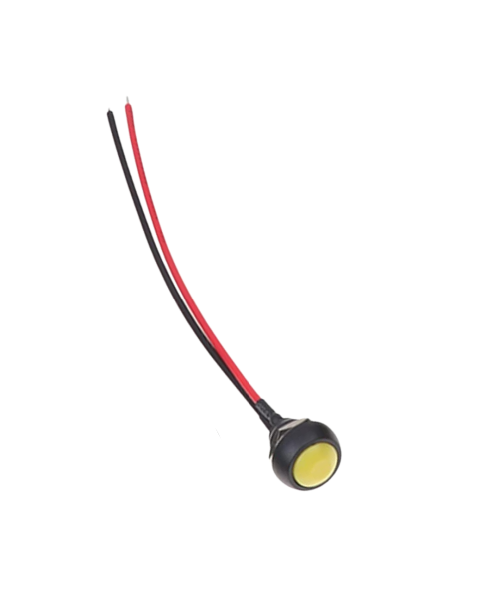Interruptor con bloqueo button 12mm PBS-33B