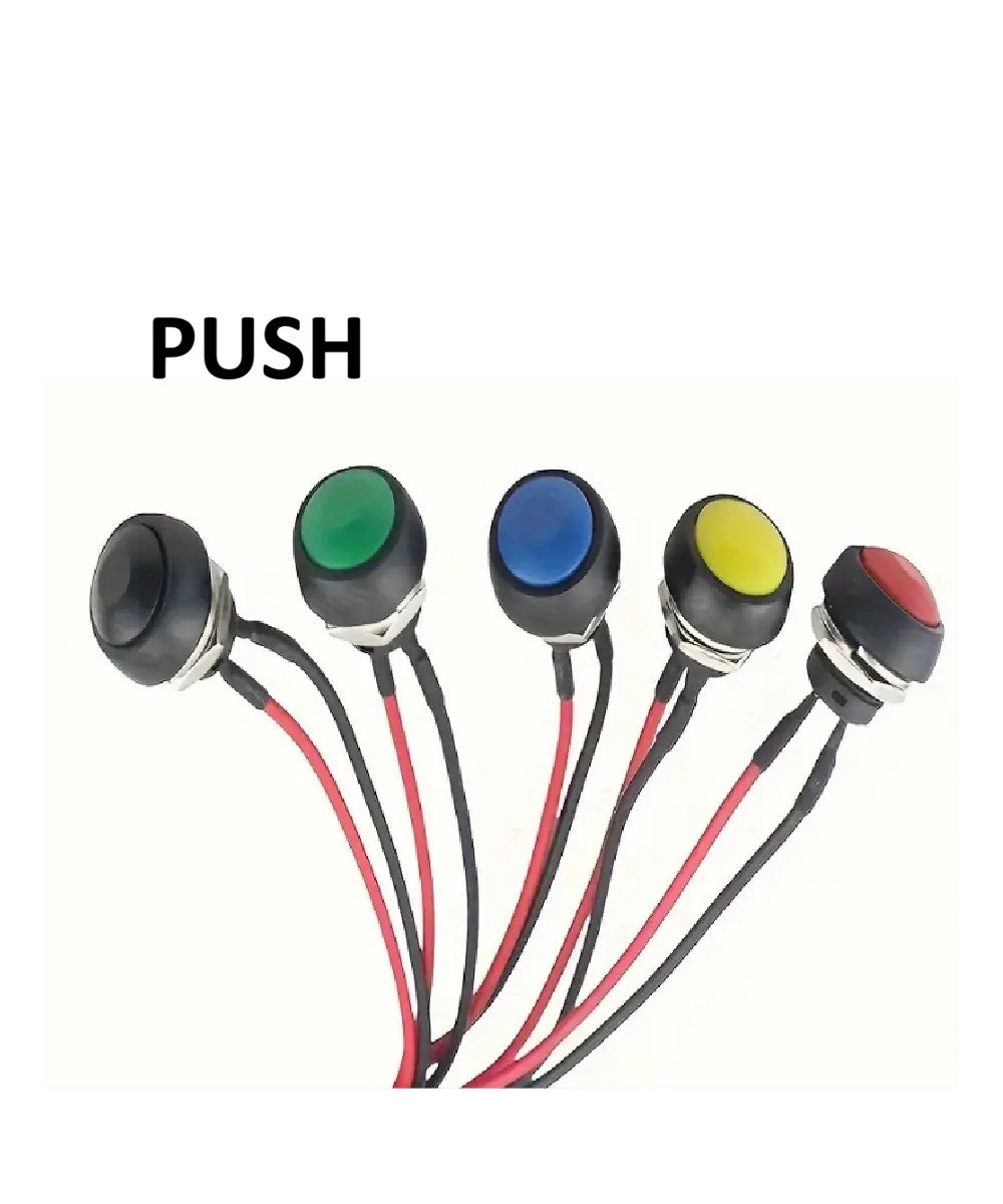 Interruptor push button 12mm PBS-33B