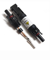 Conector de panel solar MC4 diodo 30A macho y hembra