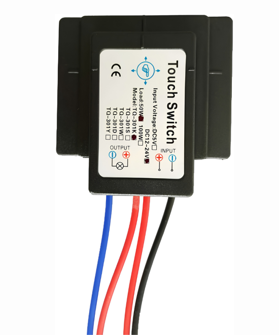 Interruptor tactil para espejo 12V
