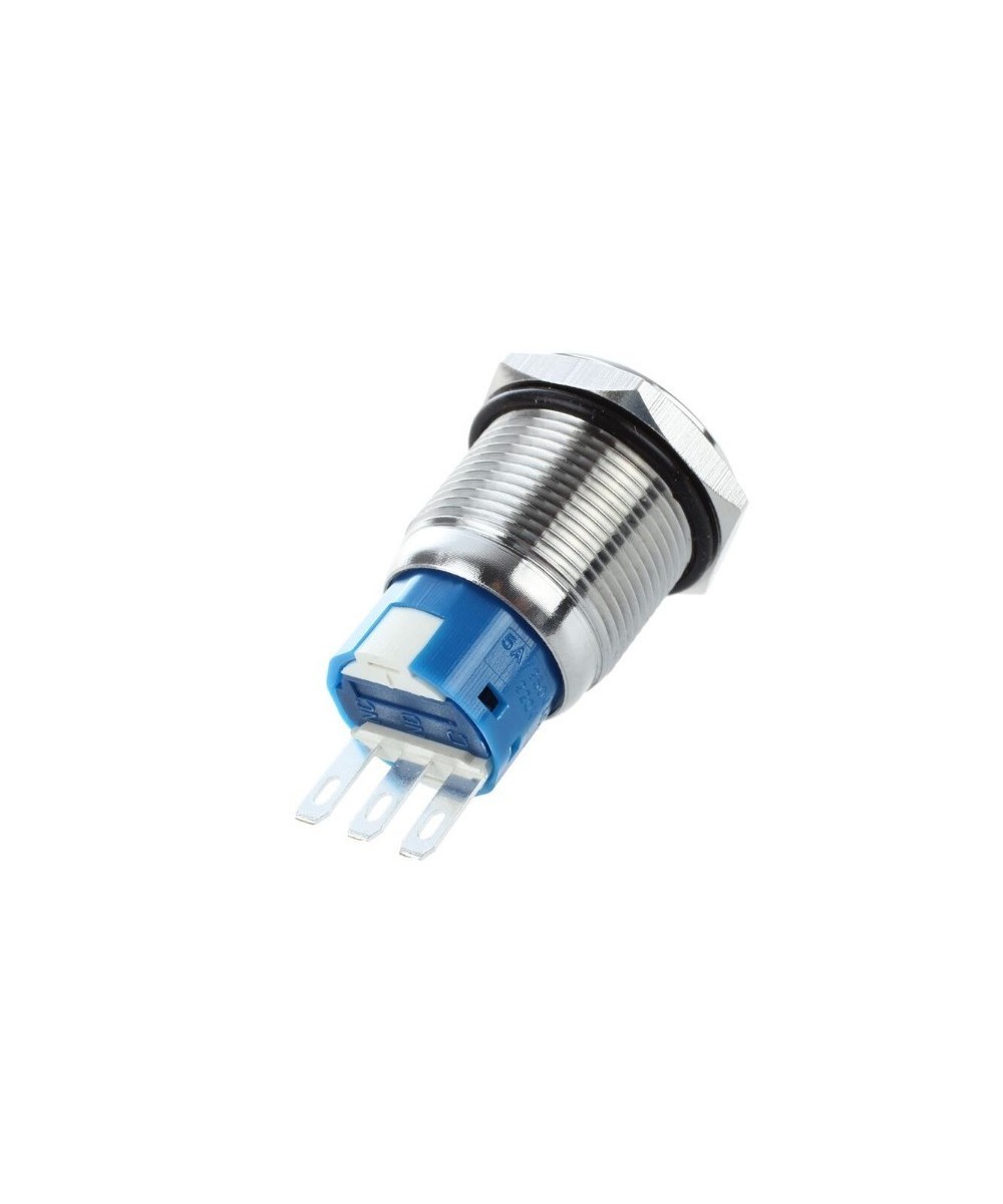 Interruptor Metalico 3 pines ON / OFF 16/19/22MM (NO/NC)