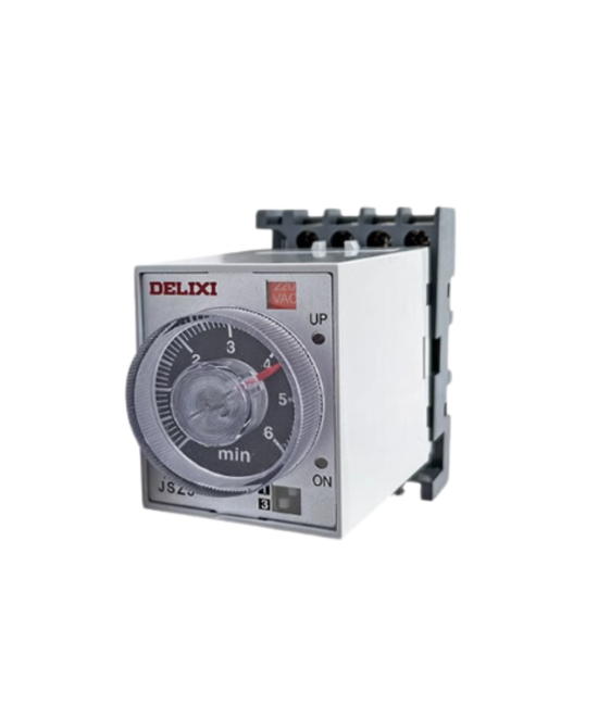 Temporizador JSZ3A-E 12V DC / 220V AC delixi