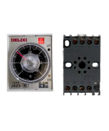 Temporizador JSZ3A-E 12V DC / 220V AC delixi