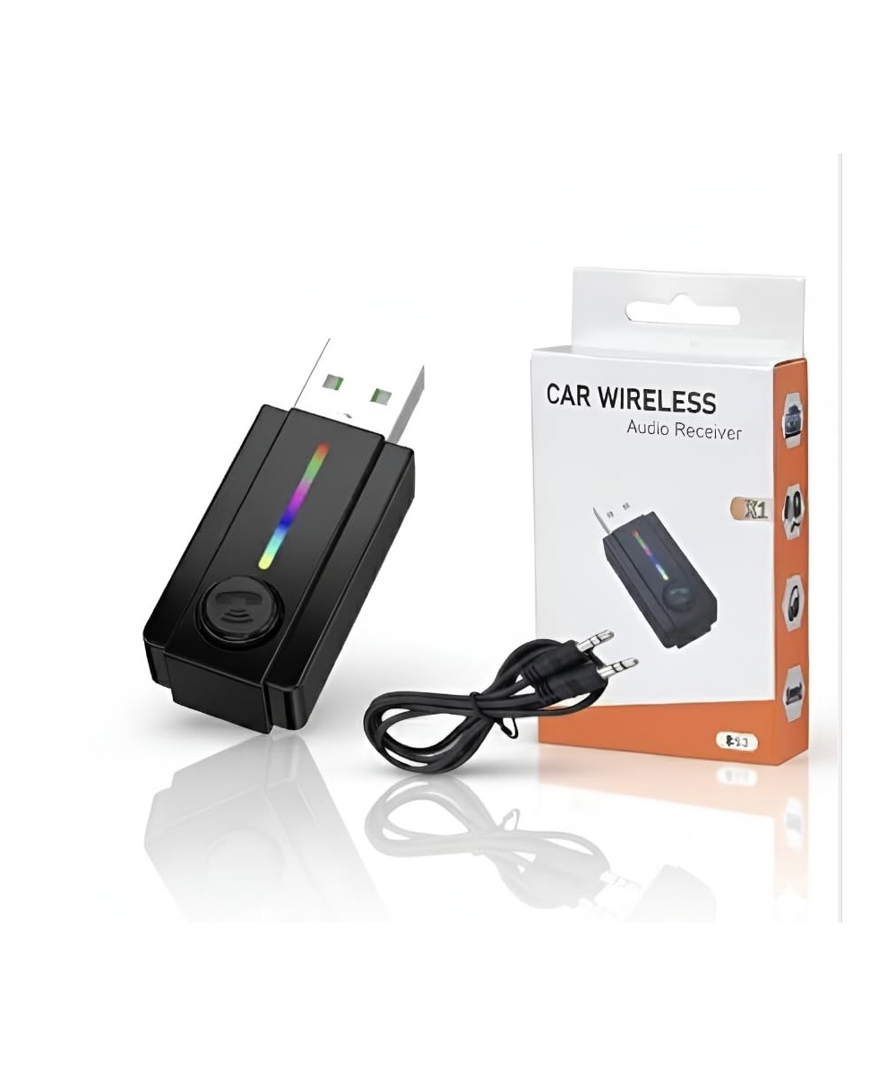Adaptador Bluetooth 5.3 para Vehiculo/Parlante 3.5mm