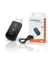 Adaptador Bluetooth 5.3 para Vehiculo/Parlante 3.5mm