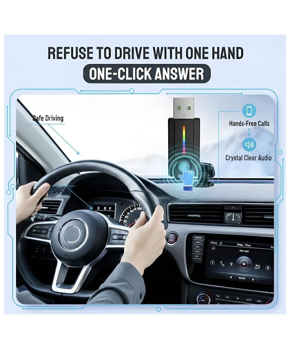 Adaptador Bluetooth 5.3 para Vehiculo/Parlante 3.5mm