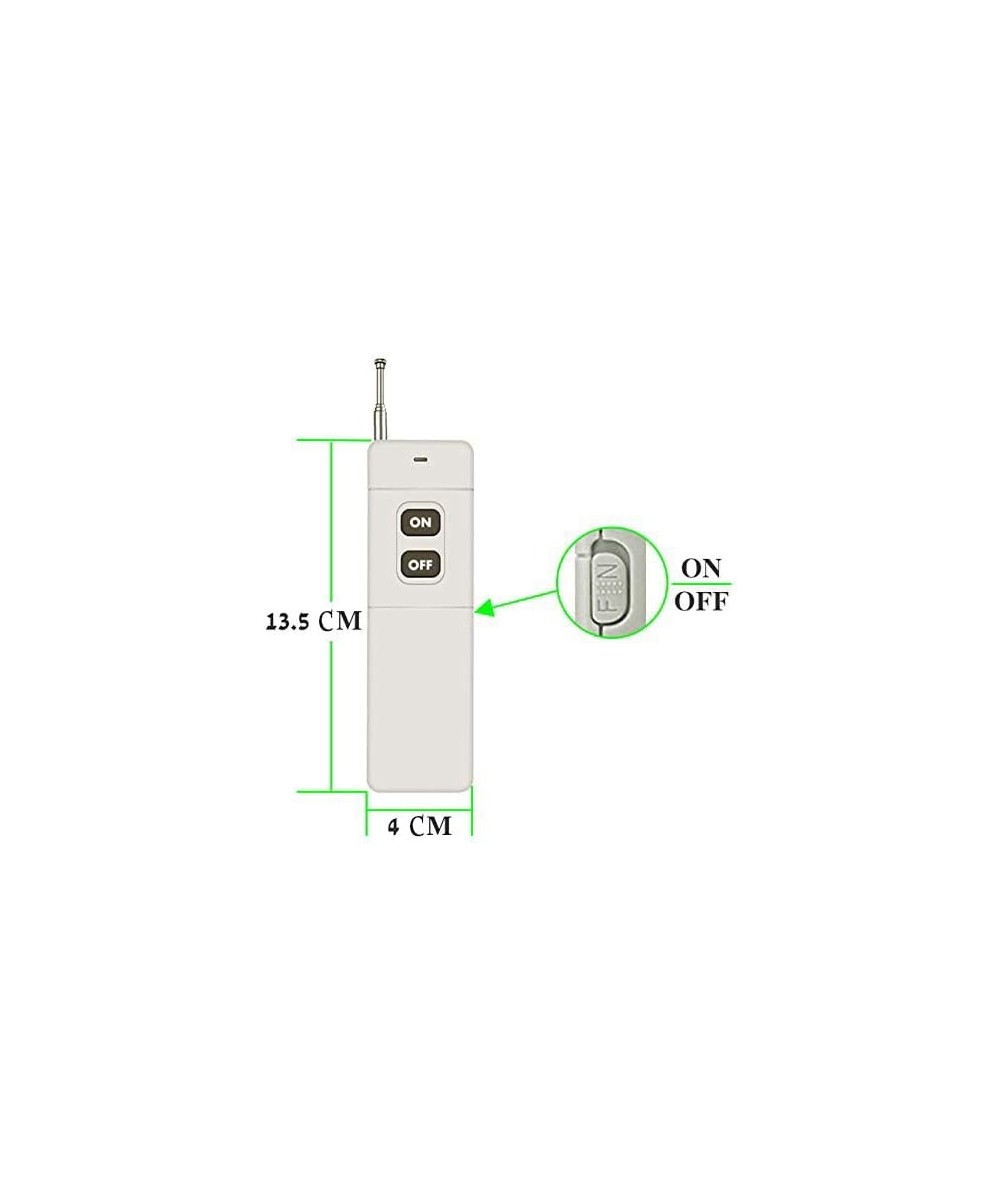 Rele inalámbrico 100-240V 30amp 3km 433mhz