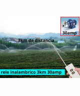 Rele inalámbrico 100-240V 30amp 3km 433mhz