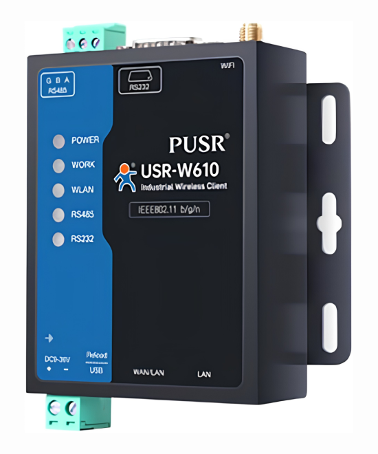 Convertidor serial WIFI RS232/RS485 modbus USR-W610