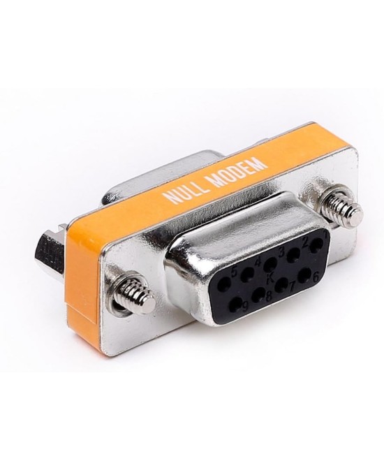 Adaptador null DB9 cruzado