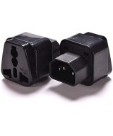 Adaptador C14 PDU universal americano europero