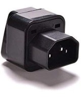 Adaptador C14 PDU universal americano europero