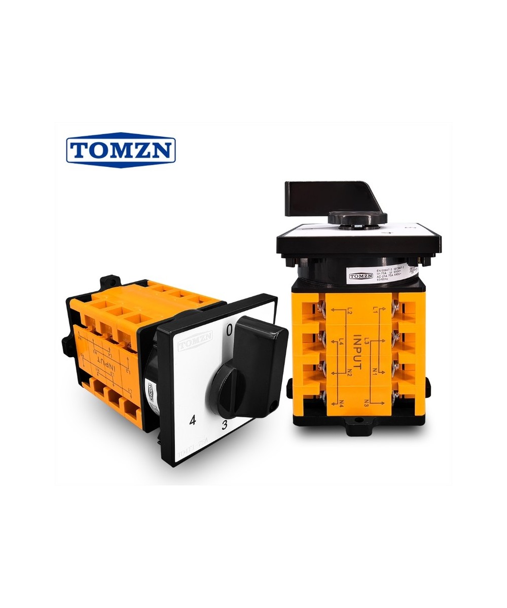 Selector 4 posiciones TOMZN TO4T1 75A 230V
