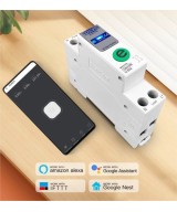 Interruptor inteligente WIFI TOMZN TOB9e-63M Medidor/Protector de energía para riel DIN