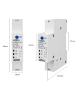Monitor Inteligente de Energia Bidireccional WIFI  63A TOMZN DDS238-1-W1