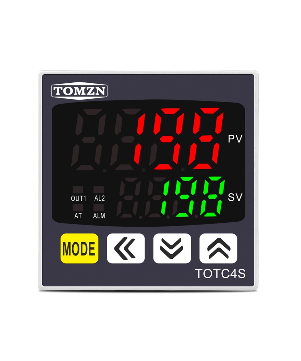 Controlador de temperatura Termostato TOMZN 220VAC TOTC4S