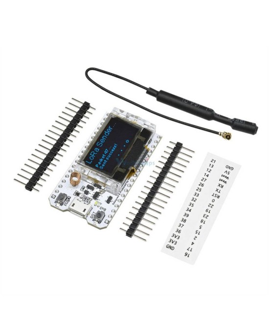 Tarjeta de desarrollo SX1276/ESP32/OLED WiFi Bluetooth