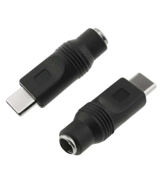Adaptador de alimentación DC 5.5*2.1 a USB tipo C