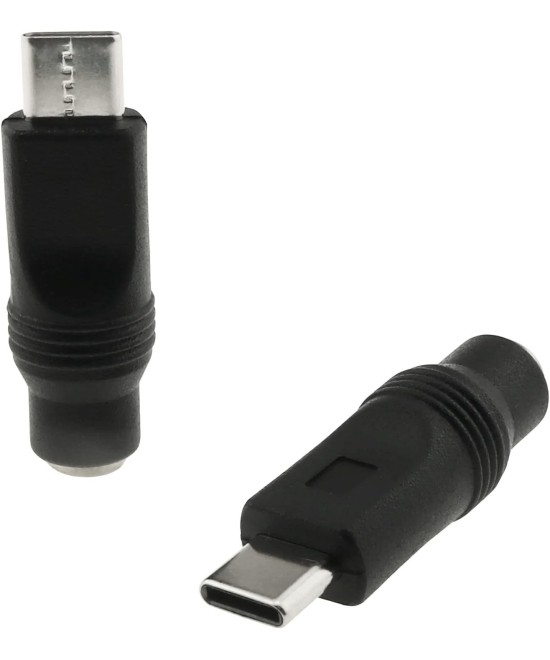 Adaptador de alimentación DC 5.5*2.1 a USB tipo C