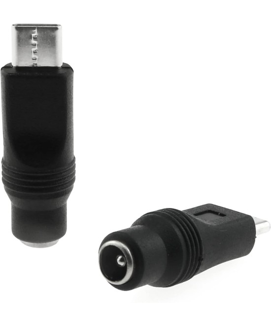 Adaptador de alimentación DC 5.5*2.1 a USB tipo C