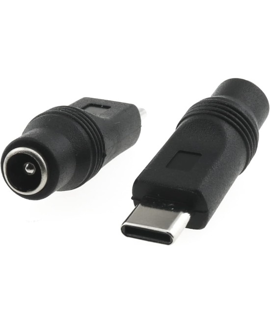 Adaptador de alimentación DC 5.5*2.1 a USB tipo C