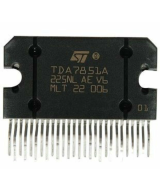 Amplificador de audio de clase AB TDA7851