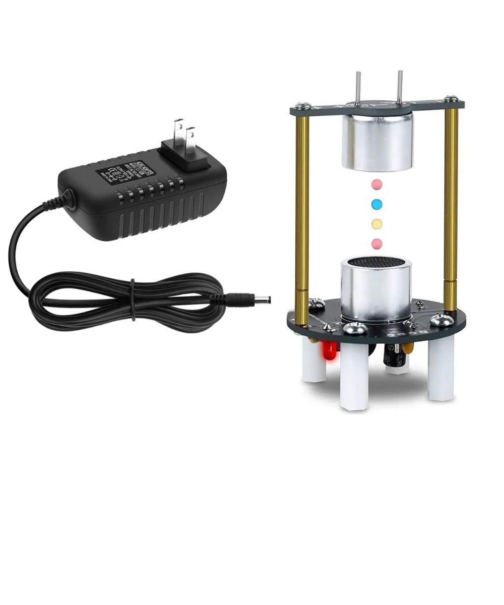 Experimento de electricidad de levitacion ultrasonico DIY 12V DC 40KHz
