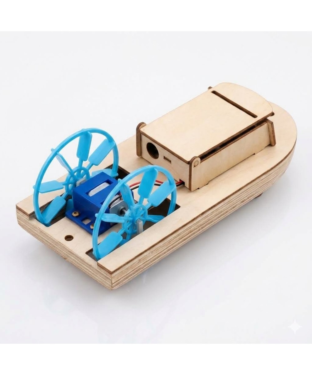 Barco con base de madera DIY Hazlo tu mismo