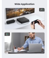 Adaptador de sonido estéreo externo USB a 3.5mm UGREEN