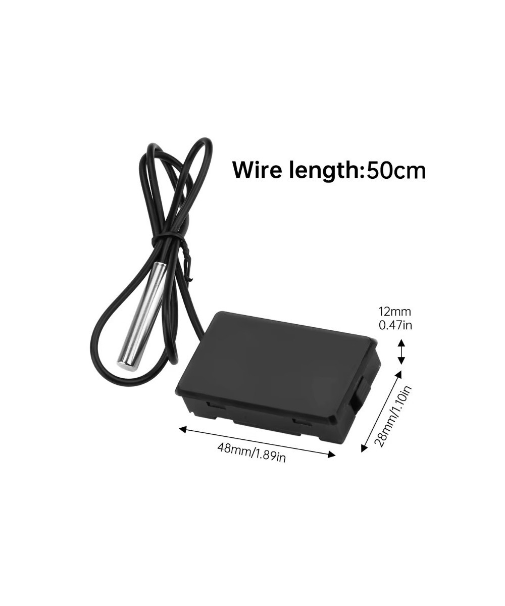 Termometro impermeable con pantalla tactil LED mas sonda