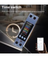 Medidor de energía inteligente WiFi KWS-303WF, 8 en 1