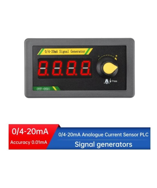 Generador de señal de corriente CC 12-24V 0/4-20mA QYF-0501