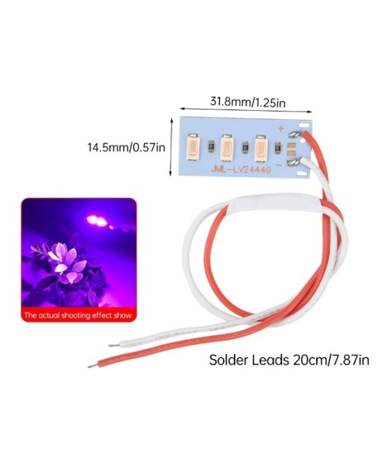 Panel LED SMD 5730 de alto brillo de 5V 1.5W con cable