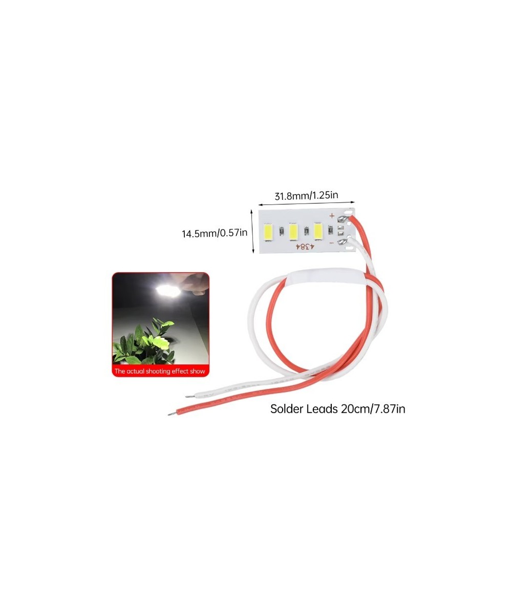 Panel LED SMD 5730 de alto brillo de 5V 1.5W con cable
