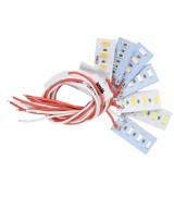 Panel LED SMD 5730 de alto brillo de 5V 1.5W con cable