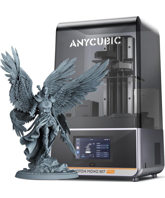 Impresora 3D de resina ANYCUBIC Photon Mono M7 PRO 1 + 1 resina 500g