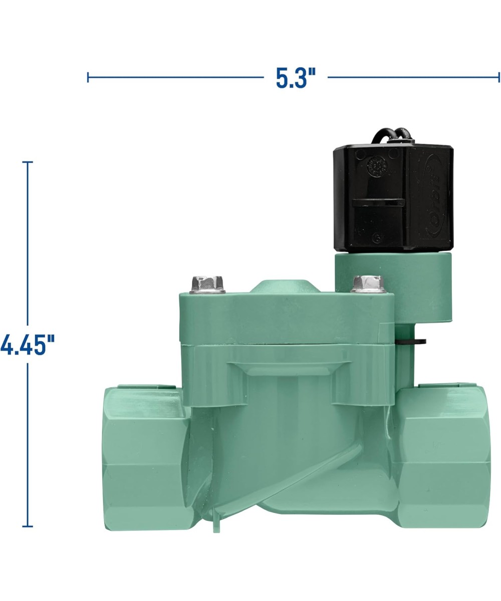 Valvula Electromagnetica Solenoide para Control de Flujo 1" PVC 18-24VDC