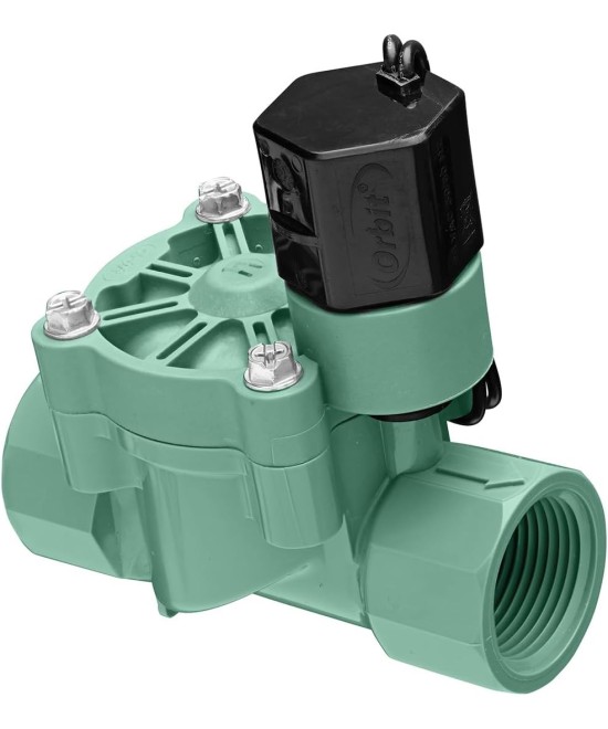 Valvula Electromagnetica Solenoide para Control de Flujo 1" PVC 18-24VDC