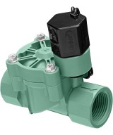 Valvula Electromagnetica Solenoide para Control de Flujo 1" PVC 18-24VDC