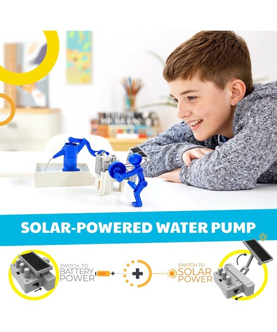 Kit de Ciencia Solar Híbrida STEM Proyecto bombeo de agua solar