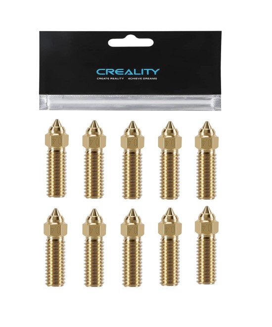 Kit de Boquilla para extrusor de impresora 3D CREALITY K1, K1 Max, Ender 3 V3 KE, CR-10 SE, CR-M4 (10U)
