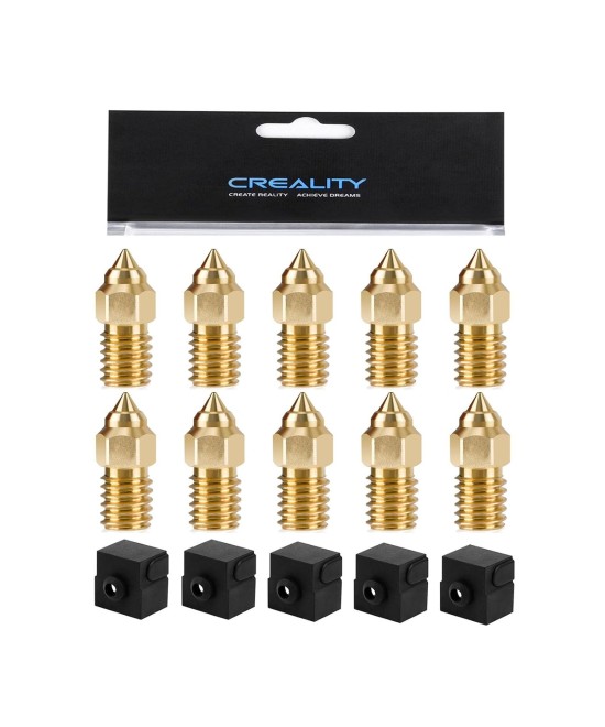 KIT DE boquillas mas Protectores de Silicona Para impresora Creality 3D Ender 3 V3 SE