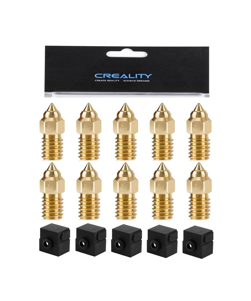 KIT DE boquillas mas Protectores de Silicona Para impresora Creality 3D Ender 3 V3 SE