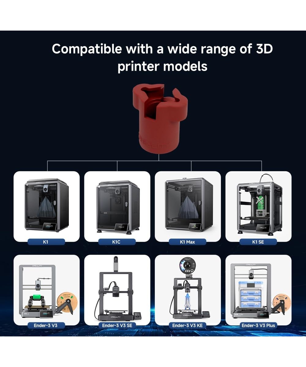 kit Aislador térmico de silicona 3v3 Creality Ender 3 V3 Plus/Ender 3 V3 KE/Ender 3 V3 /K1 SE/K1/K1 Max (3 unidades)