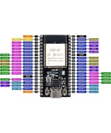 Tarjeta de desarrollo WIFI Bluetooth ESP32 DevKitC-32 tipo C