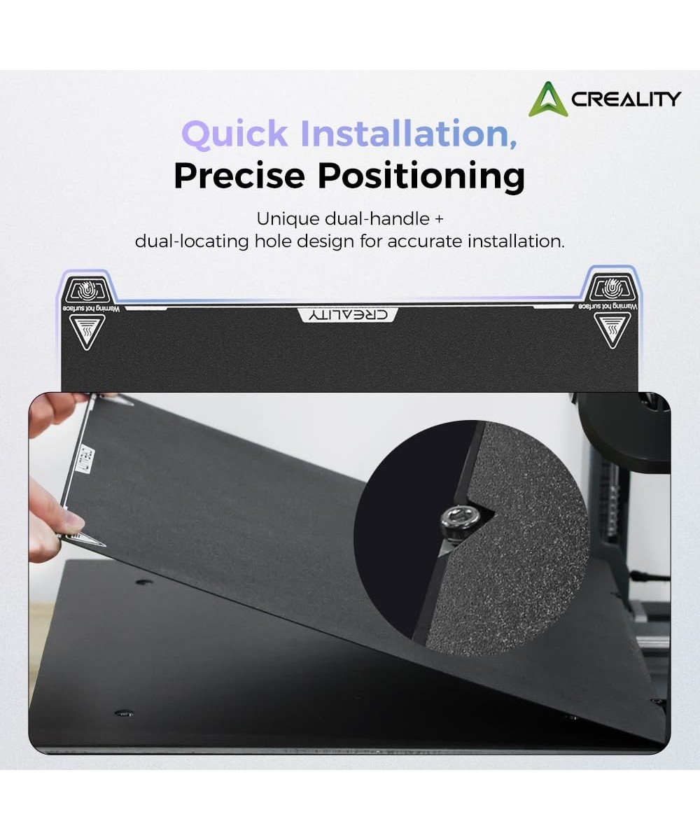 Cama para impresora Creality K1 Max / Ender-3 V3 Plus 315x310mm