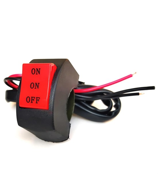 Interruptor de palanca para manubrio de motocicleta