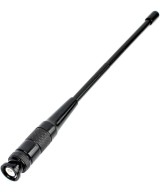 Antena UHF 500-900MHZ conector BNC Macho/ soporte para antena 1.5 mts