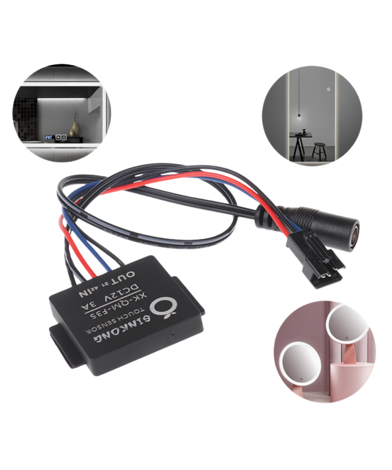 Interruptor tactil para espejo 12V